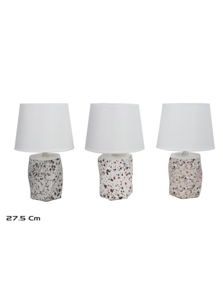 LAMPARA CERAMICA ZENETA 27,5CM 3 SURT.