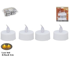 VELA TE X4 LED CALIDA LUCENA 3.5CM