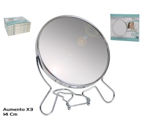 ESPEJO CRIS DOBLE CARA 14CM AUMENTO X3