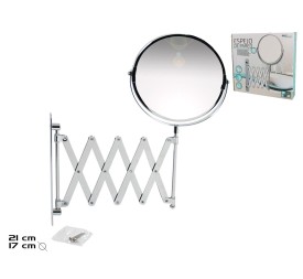 ESPEJO DE PARED X2 AUMENTOS 17CM L:21.5