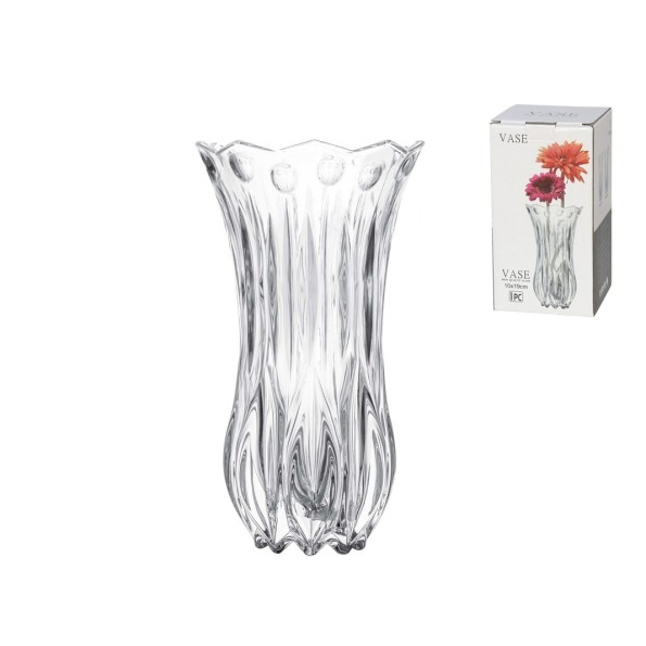 JARRON CRISTAL 19CM CABRIL