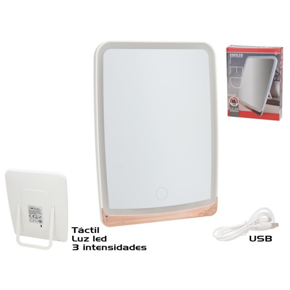 ESPEJO LED 16X24 CM