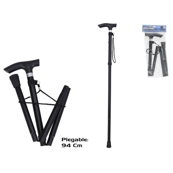 BASTON SENDERISMO NEGRO 94 CM