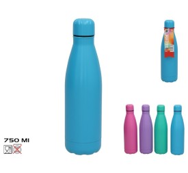 BOTELLA AGUA ACERO INOX MAURI 500ML 4 SURT