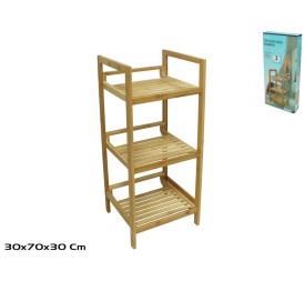 ESTANTERIA BAMBU 3 BALDAS SOWNE 30X70X30