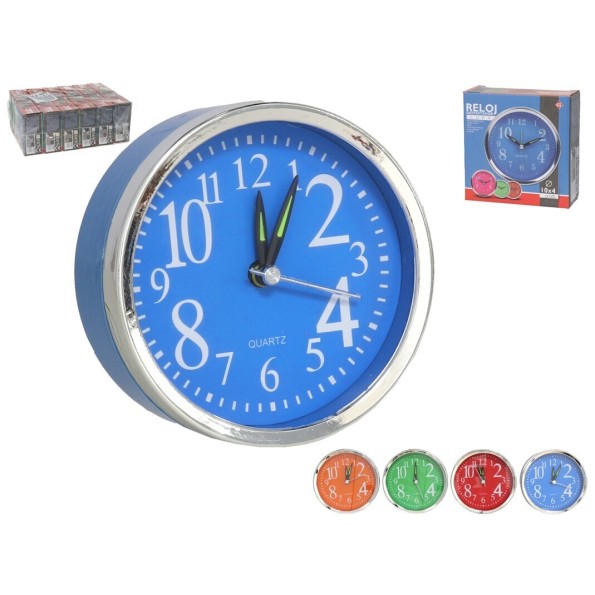 RELOJ DESPERTADOR LUKA - PLÁSTICO