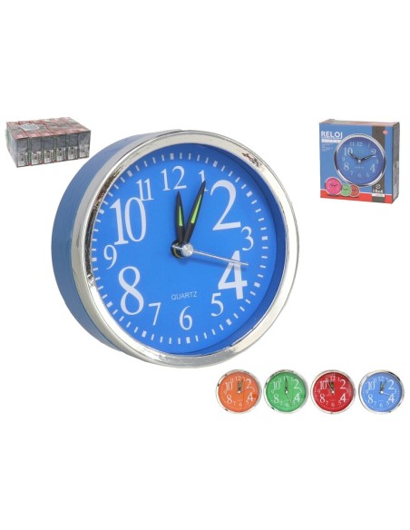 RELOJ DESPERTADOR LUKA - PLÁSTICO