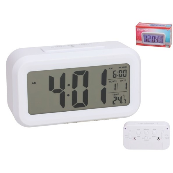 DESPERTADOR ELECTRONICO CROSS 13,5X7,5X4,5 CM