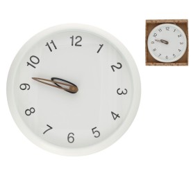 RELOJ DE PARED FASHION BLANCO 30 CM