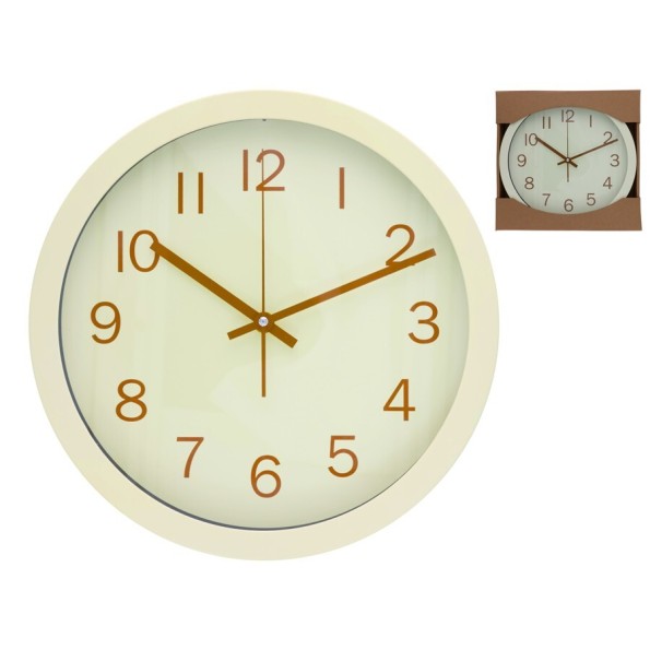 RELOJ PARED MILKY 30CM