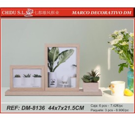 MARCO DECORATIVO ROBLE DM-8136 44X7X21,5CM(6)