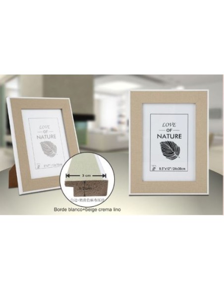 PORTAFOTO PLASTICO PS-517 24X30CM(9/18)