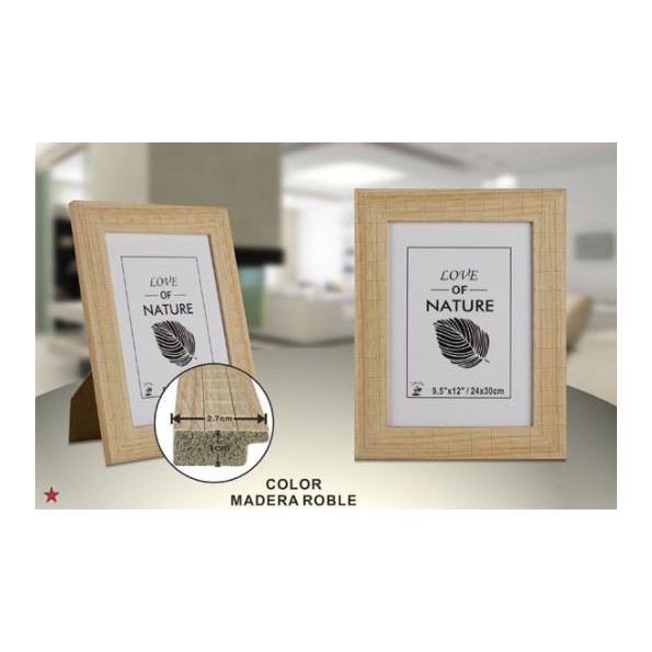 PORTAFOTO C.ROBLE PS-514 24X30CM(12/24)