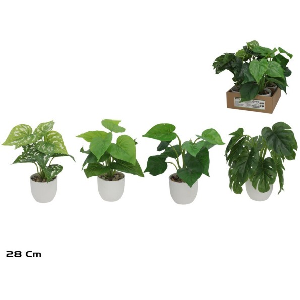 MACETA LEIRE 28CM 4 SURT.