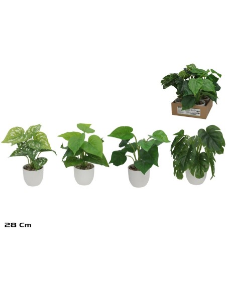 MACETA LEIRE 28CM 4 SURT.