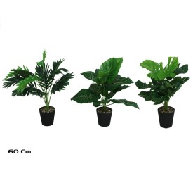 PLANTA ARTIFICIAL CHIFFON 54 CM 3 SURT