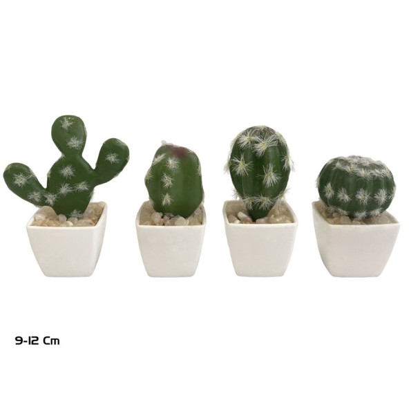 MACETA PLASTICO CACTUS - 9-12 CM (S)