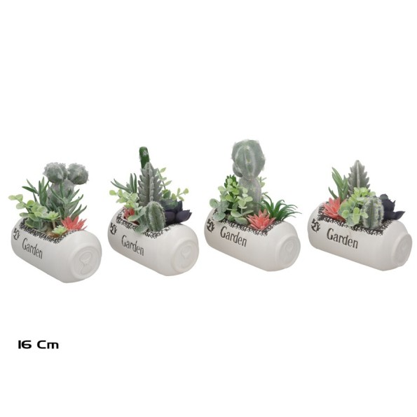 MACETA SUCULENTAS COMBI-LATA 16 CM (S)