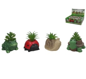 ANIMALES 4 SURT. MACETA C/PLANTA 11X8X6/9,5 CM