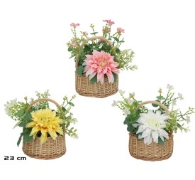 CESTO MIMBRE DALIA MIX 23X17X23CM (S)