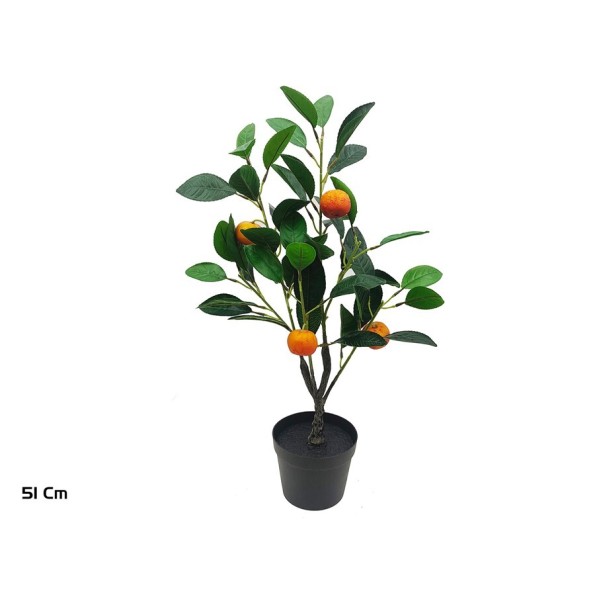 MACETA MINI NARANJAS  X 4 - 51 CM