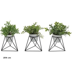 MACETA C/SOPORTE METAL HERBS - 29 CM (S)