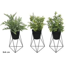 MACETA C/SOPORTE METAL HERBS - 54 CM (S)