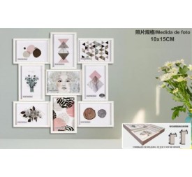 PORTAFOTO MULTIPLE DM-8059 9-10X15CM(6)