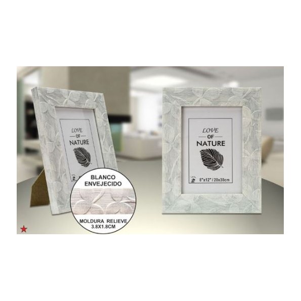 PORTAFOTO BLANCO PS-798 20X30CM(9/18)