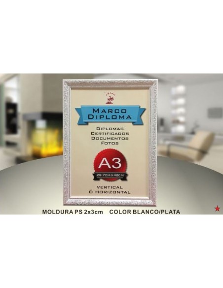 MARCO DIPLOMA A3 PS-639 29,7X42CM(6/12)