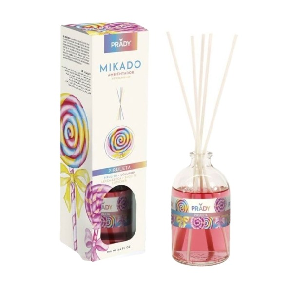 MIKADO AMBIENTADOR PIRULETA 100ML (4476)