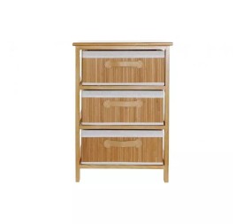 CAJONERA BAMBU PAULOWNIA 42X32X63 NATURAL