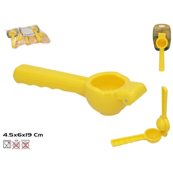 EXPRIMIDOR LIMON PALANCA DYLAN 19X6X4.5CM