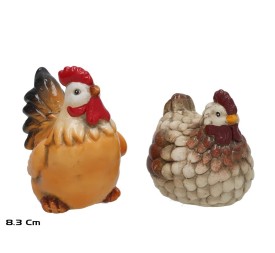 MACETA GALLINA RUTH 2 SURT. 9,3X6,3X9,3CM