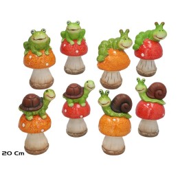 SETA C/ANIMAL ALICIA 19,6CM 8 SURT.