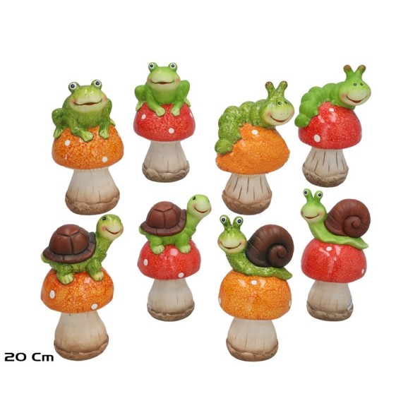 SETA C/ANIMAL ALICIA 19,6CM 8 SURT.