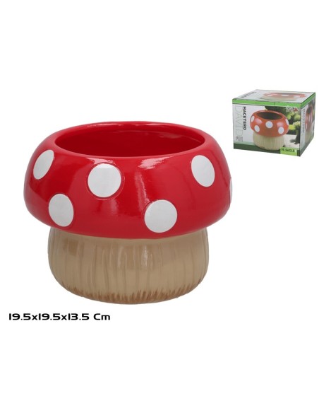 MACETERO DAVID 19,5X19,5X13,5CM