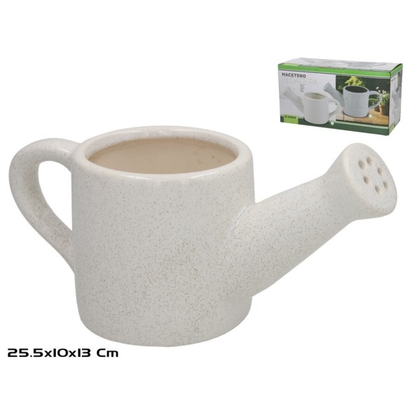 MACETERO REGADERA ERIZO SONIC 25,5X10X13CM