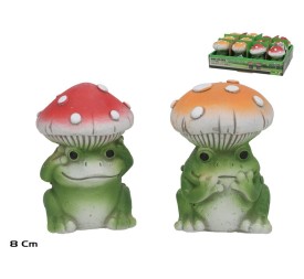 RANA C/SETA 2 SURT DECO 5,2X5,2X8 CM