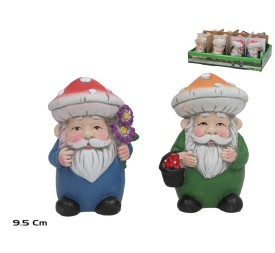 GNOMO C/SETA 2 SURT DECO 6X5,5X9,5 CM