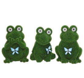 RANA 3 SURT FLOC.2 LUZ SOLAR LED 16X12,5X21 CM 6H