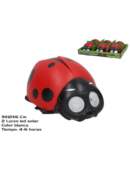 MARIQUITA DECO 2 LUZ SOLAR LED 12X9X6 CM 6H