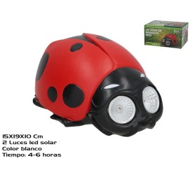 MARIQUITA DECO 2 LUZ SOLAR LED 19X15X10 CM 6H