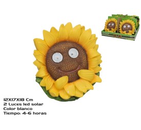GIRASOL DECO 2 LUZ SOLAR LED 17X12X18 CM 6H