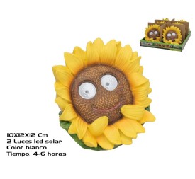 GIRASOL DECO 2 LUZ SOLAR LED 12X10X12 CM 6H