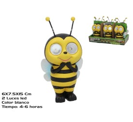 ABEJA 2 LUZ SOLAR LED 7,5X6X15 CM 6H