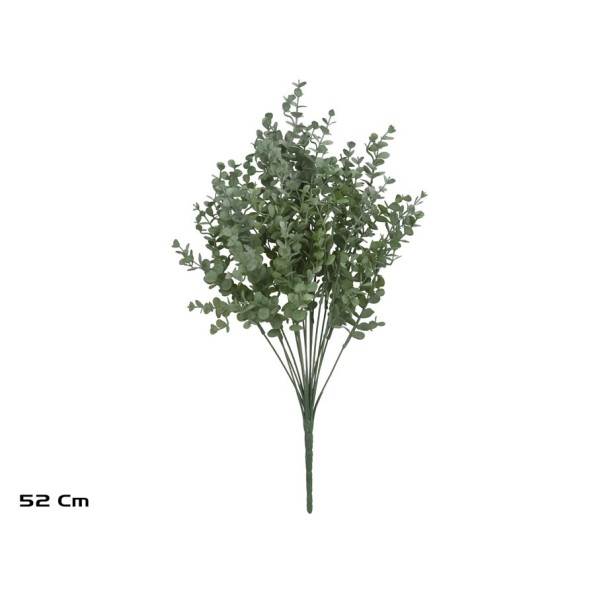 RAMO EUCALIPTO X 18 - 52 CM (VERDE)