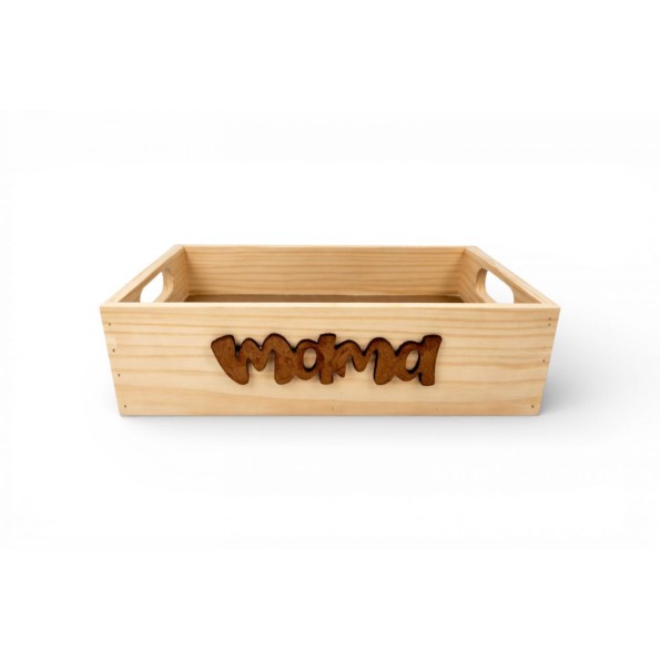 CAJA PORTAOBJETOS 22 x 15 x 6 cm MAMA
