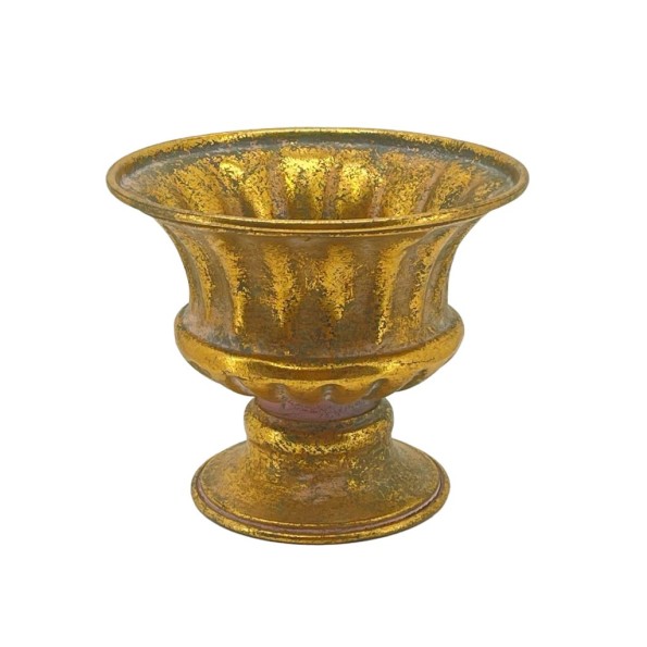 COPA  BASE REDONDA D16 H13 ORO METAL