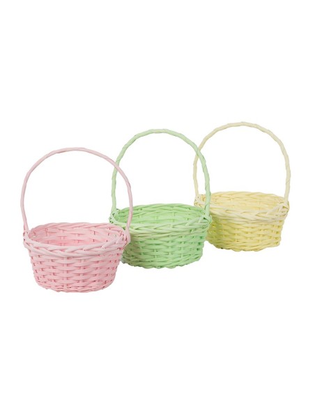 CESTO REDONDO  3MIX COL MANGO D23 H11/29 MIMBRE